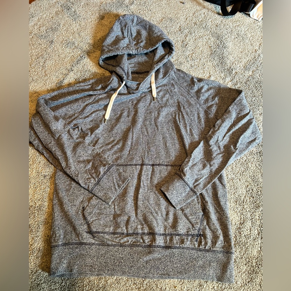 American Eagle Outfitters Heathered Blue Hoodie